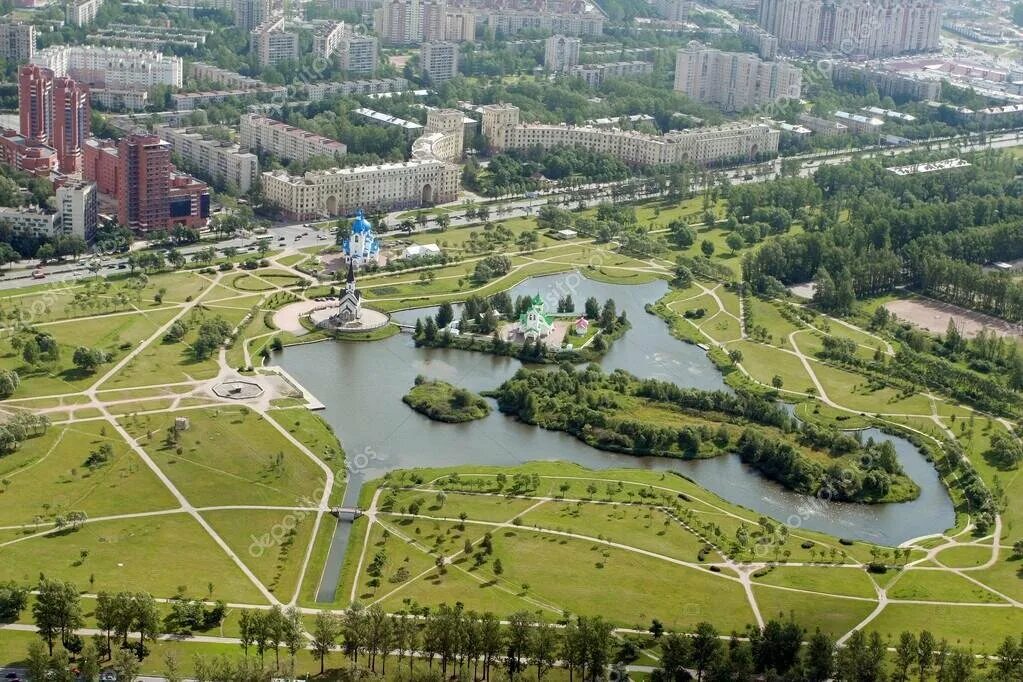 Парк городов героев санкт петербург фото Храмовый комплекс в парке Городов - Героев Блог Александра Дроздова Дзен