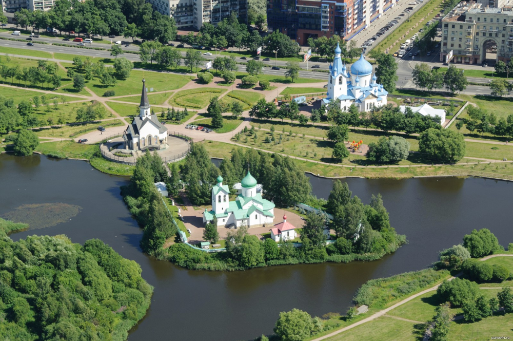 Парк городов героев санкт петербург фото Средняя Рогатка Пруды, Фонтаны, Памятники