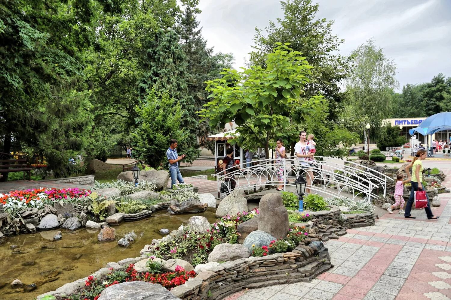 Парк горячий ключ краснодарский край фото Экскурсия в Горячий Ключ. Часть 6, заключительная. Архитектура парка - 16 Сентяб