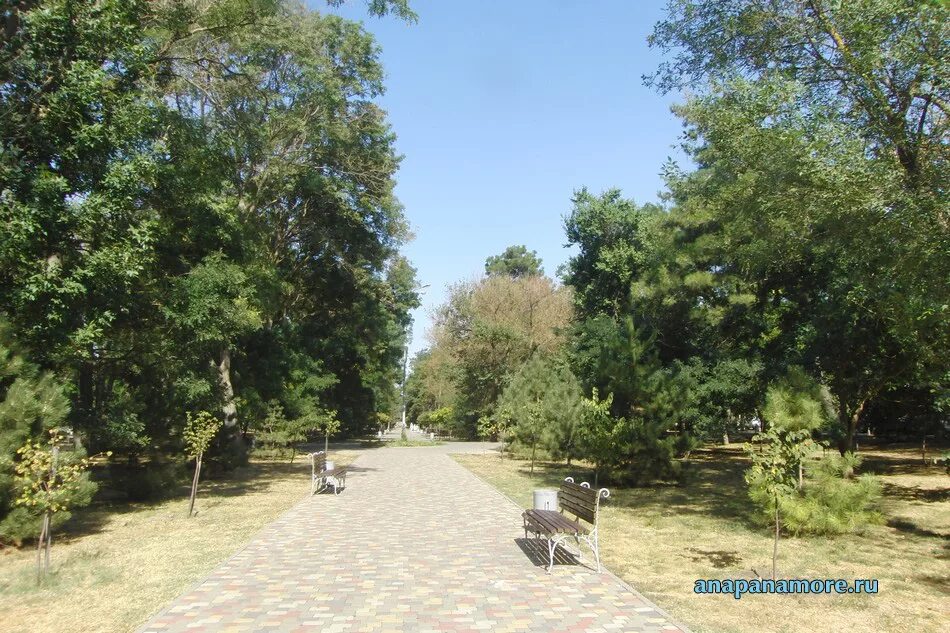 Парк гудовича анапа фото Сквер имени Гудовича в Анапе Анапа - отдых на море