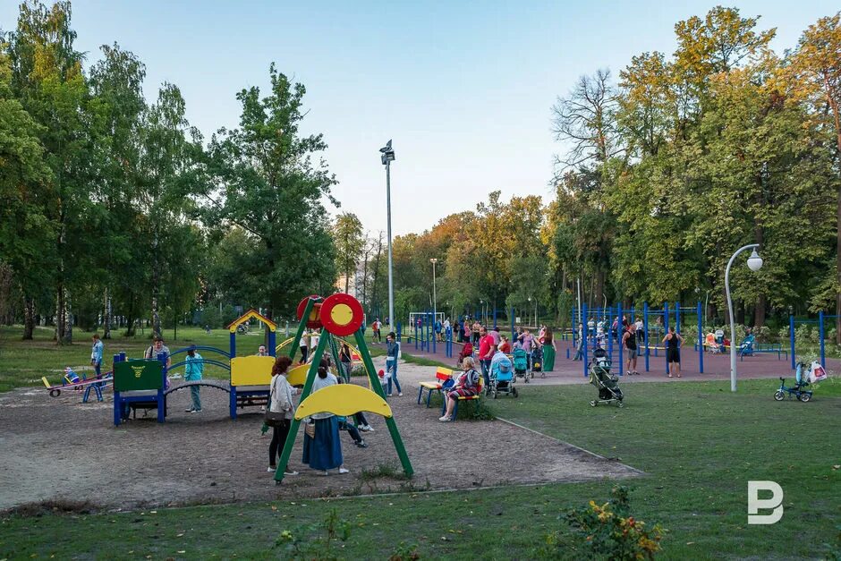 Парк химиков казань фото Парк у ДК Химиков ждет завершения реконструкции - Реальное время