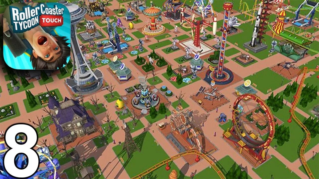 Парк игра фото ROLLERCOASTER TYCOON TOUCH Walkthrough Gameplay Part 8 - Level 24, 25, 26 (iOS A