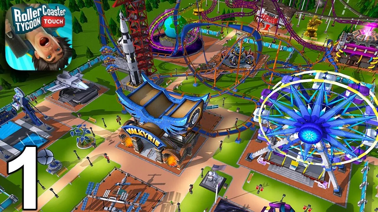 Парк игра фото RollerCoaster Tycoon Touch - Getting Started - Gameplay Part 1 (iOS Android) - Y