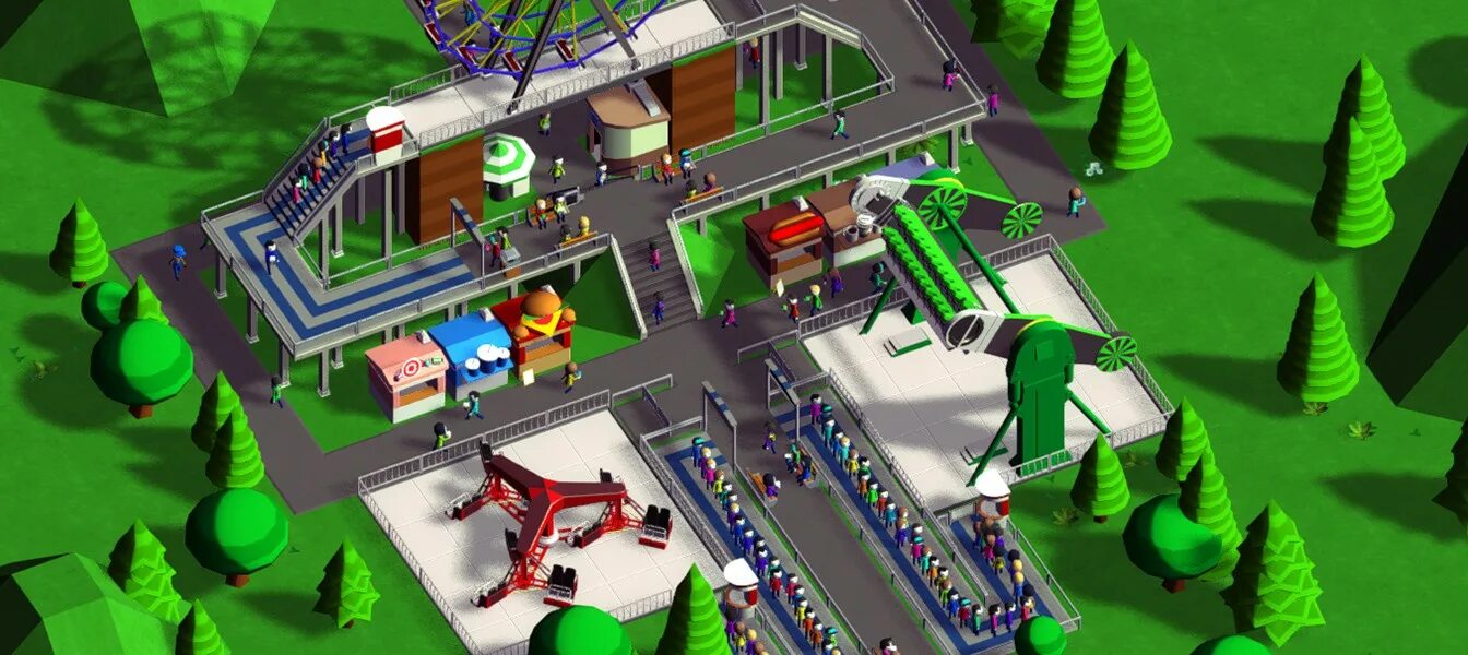 Парк игра фото Олдскульный менеджер парка аттракционов на Kickstarter - Shazoo