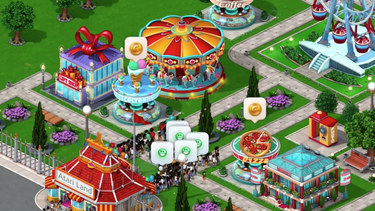 Парк игра фото RollerCoaster Tycoon 4 comes to ... - Apps - What Mobile