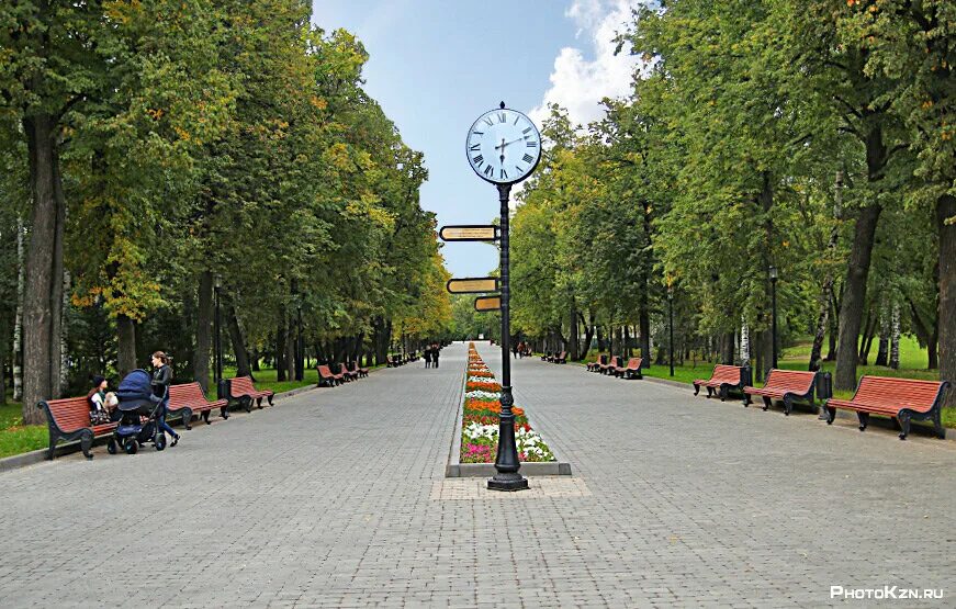Парк имени горького казань фото Центральный парк культуры и отдыха имени Горького, парк культуры и отдыха, Росси