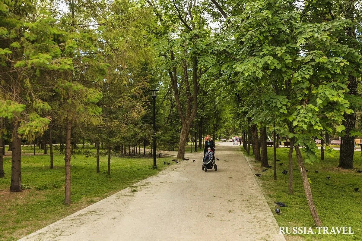 Парк имени горького казань фото Центральный парк культуры и отдыха имени Максима Горького в городе "Казань"