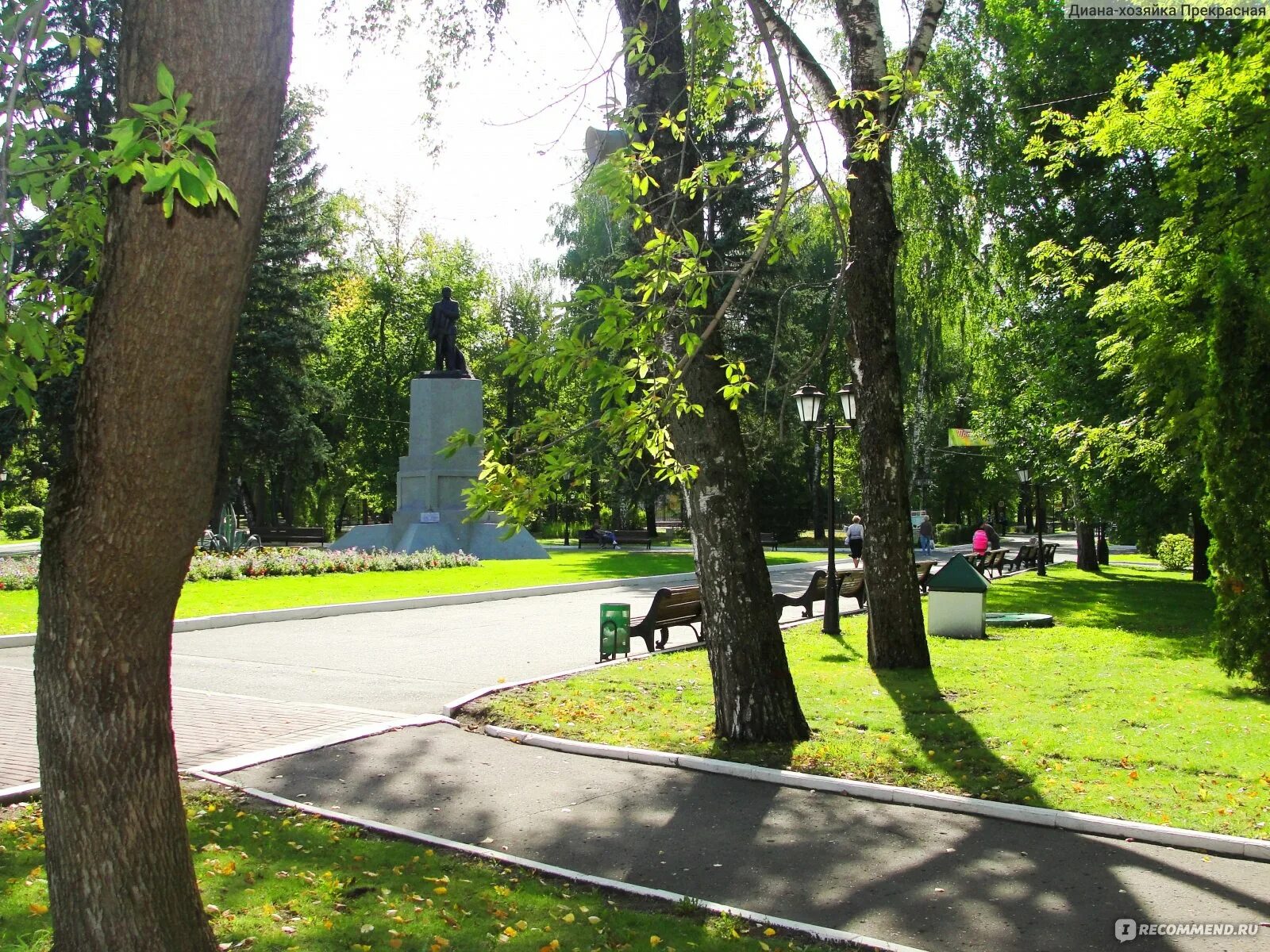 Парк имени пушкина фото Парк отдыха имени А. С. Пушкина. Мордовия, Саранск - "Я помню чудное мгновенье..