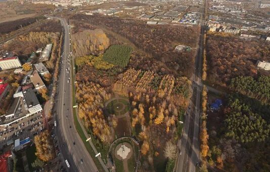 Парк калинина уфа фото Треть территории парка Калинина в Уфе будет освоена - РБК