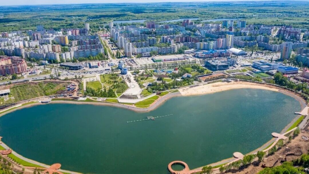 Парк кашкадан уфа фото Названы самые популярные у жителей Уфы пляжи Sobaka.ru