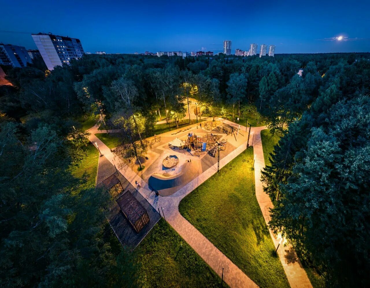 Парк киово лобня фото московская область Где погулять: парки Лобни - Яндекс Карты