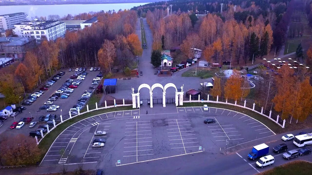 Парк кирова ижевск фото Ижевск, улица Кирова Hyperlapse moving throught Kirova street from Gokroko stree