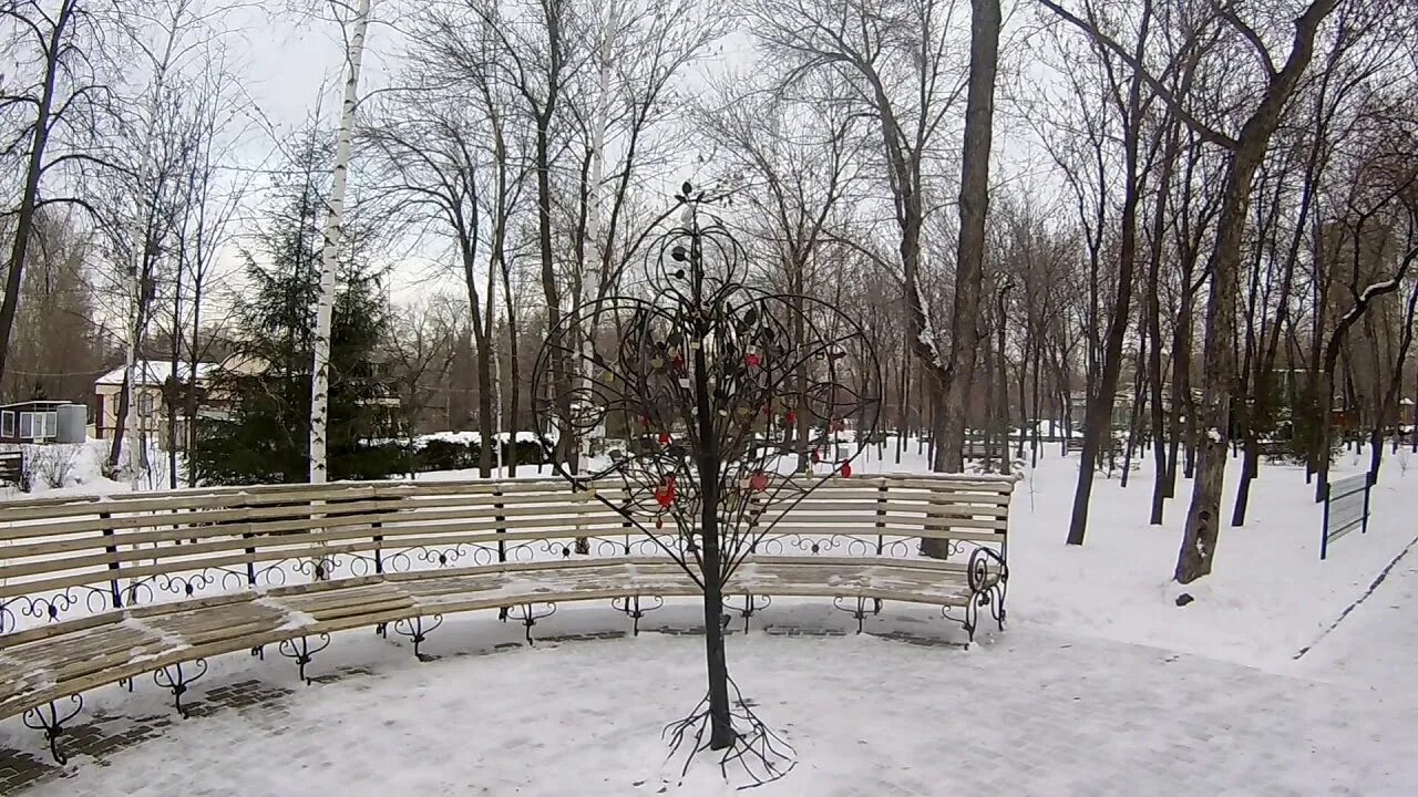 Парк кирова новосибирск фото Зимний парк. Парк имени Кирова Новосибирск зима. - YouTube