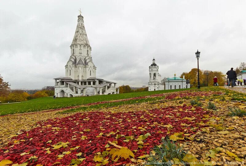 Парк коломенское осенью фото Крутецкое Крутицкое подворье и осеннее Коломенское: moya_moskva - ЖЖ