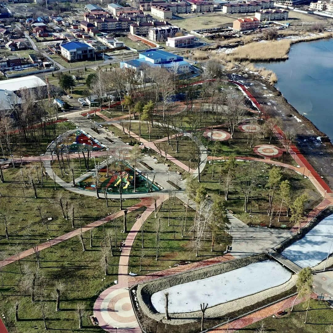Парк комсомольский динская фото краснодарский край Комсомольский парк станицы Динской готовится к новому сезону - Трибуна