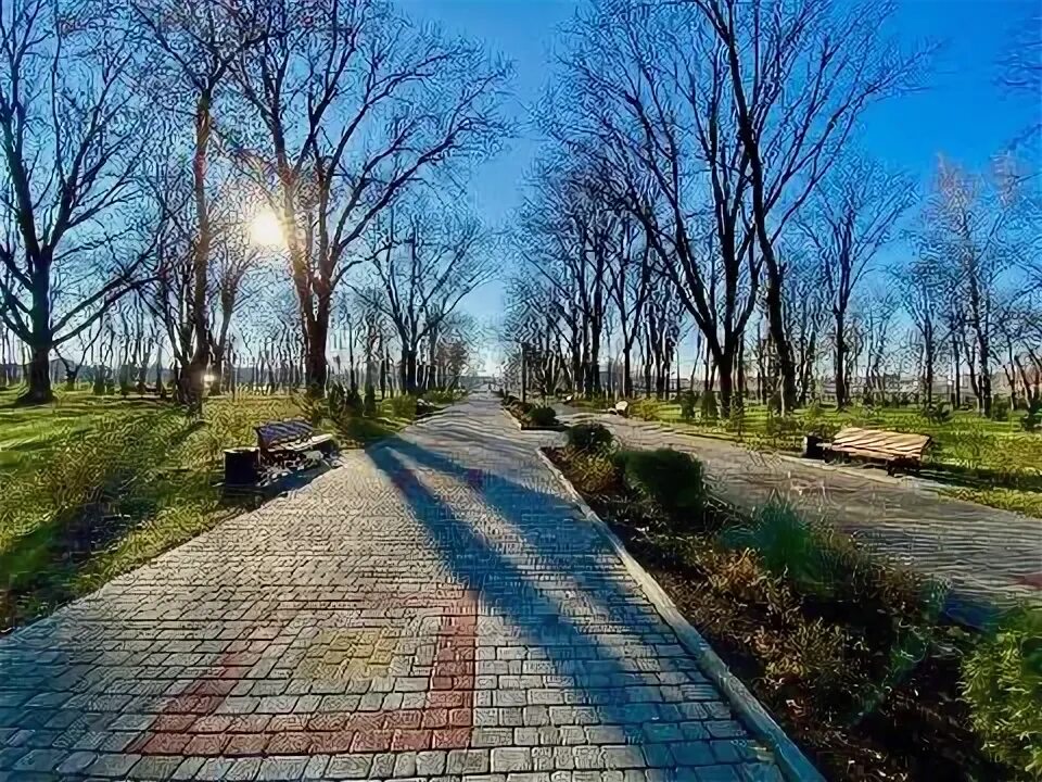 Парк комсомольский динская фото краснодарский край Чистый район начинается с каждого из нас!