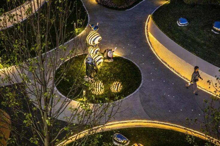 Парк космос фото Children’s Discovery Center of COB Wangjing Mansion by L&A Design - mooool Детск