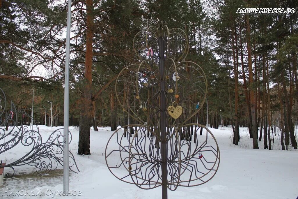 Парк космос каменск уральский фото Аллея Любви, genre sculpture, Sverdlovsk Region, Kamensk-Uralskiy, park Kosmos -