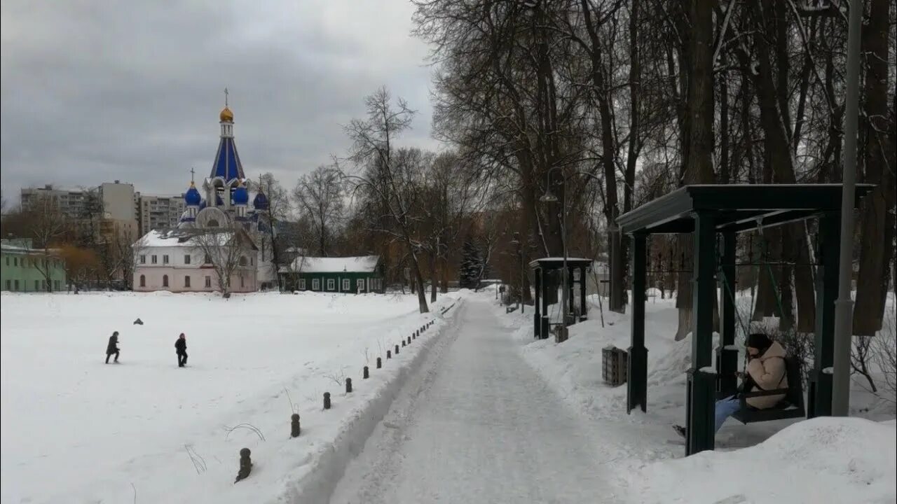Парк костино ул дзержинского 26 фото Парки Подмосковья. Королёв, Усадьба Крафта А.Н. "Костино". Март 2023 - YouTube