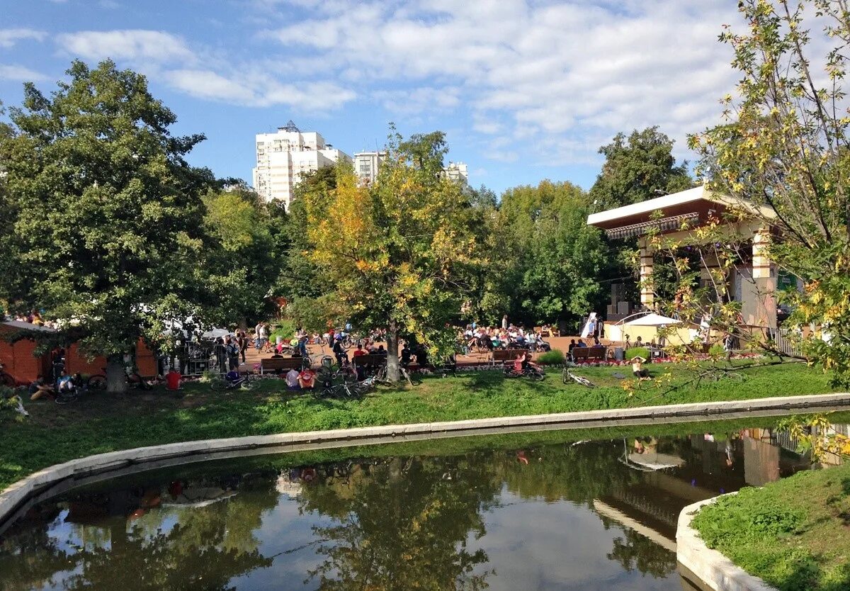Парк красная пресня фото Парк "Красная Пресня" в Москве - фото, описание на GoRu