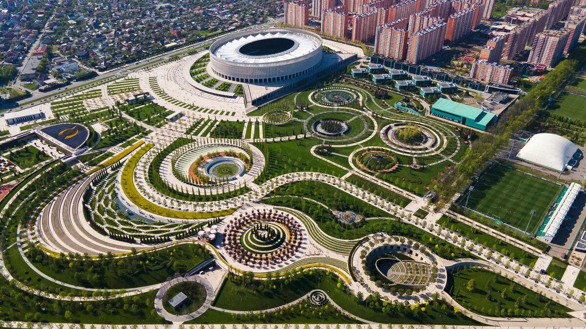 Парк краснодар фото 2024 Объекты акционерного общества "Металлокомплект-М"