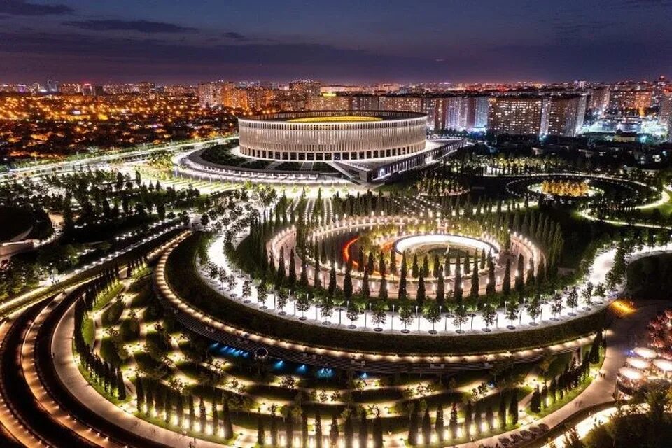 Парк краснодар красивые фото Как звучат Краснодар и Сочи: нейросеть создала композиции городов края - KP.RU
