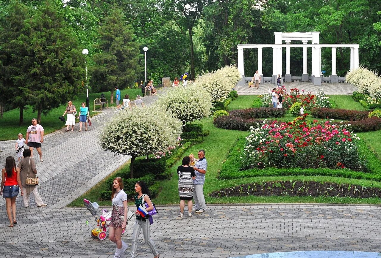 Парк краснодар краснодар городской сад фото Г краснодар парки