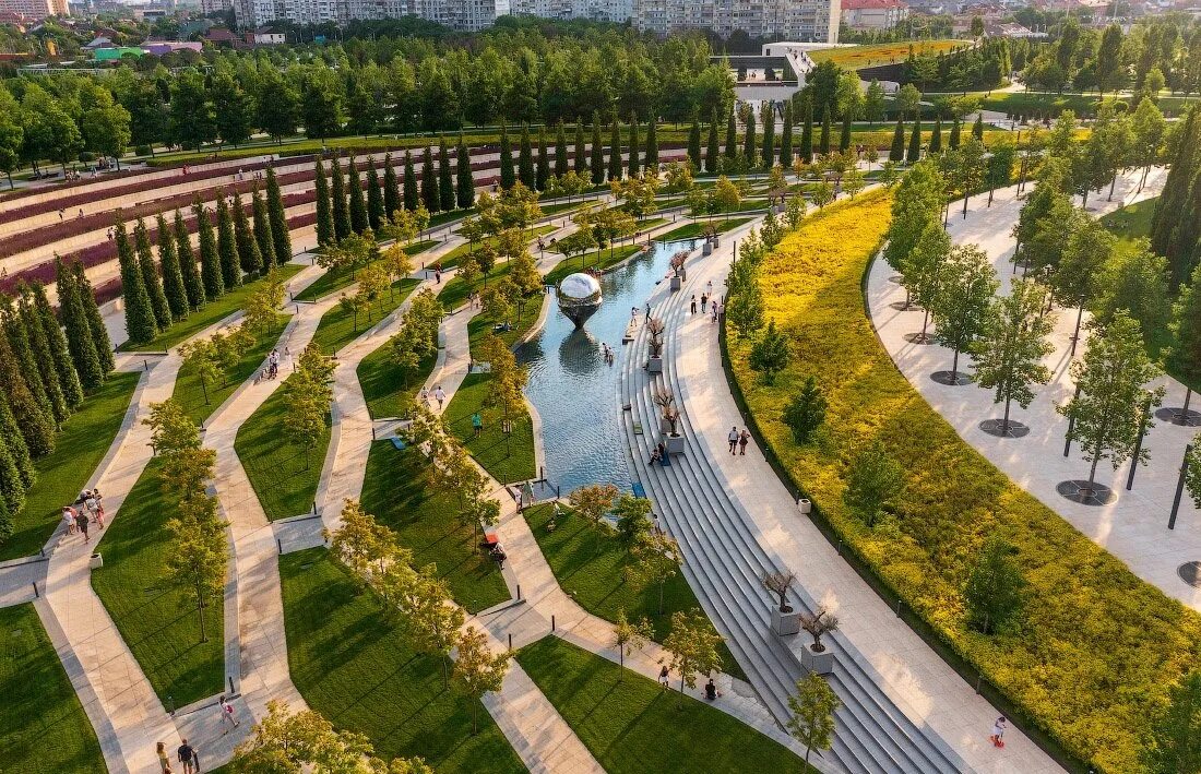Парк краснодар сегодня фото Парк Галицкого - сайт парка "Краснодар"
