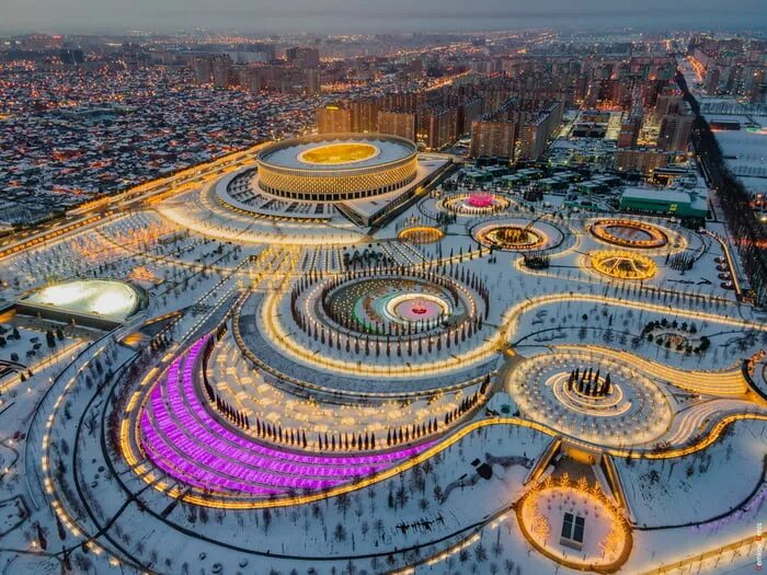 Парк краснодар сегодня фото Galitsky park in Krasnodar, Russia - 9GAG