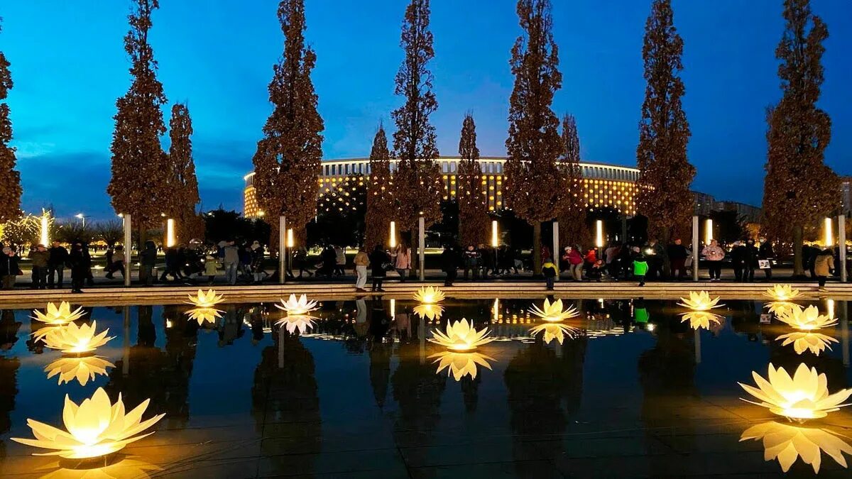 Парк краснодар вечером фото Тур (8 дн.) Винный тур от Краснодара до Геленджика Авторский тур цена 93600 ₽