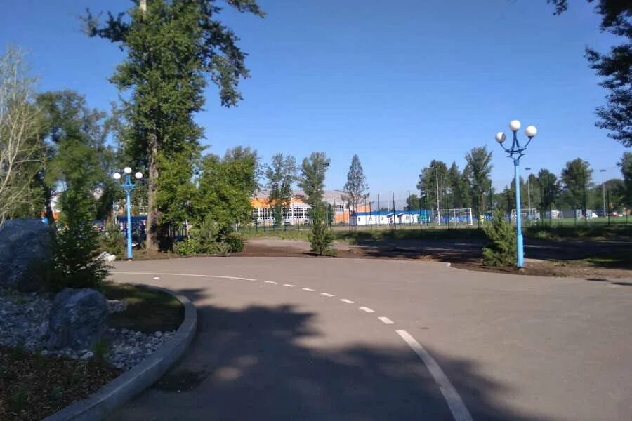 Парк культуры и отдыха абакан фото Интересный проект специалисты "Садов мечты" воплощают в парке Абакана