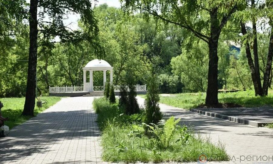 Парк культуры и отдыха орел фото В Колпне завершается реконструкция районного парка