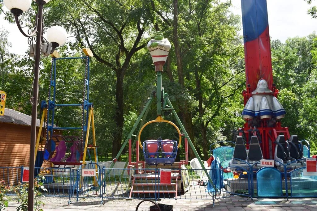 Парк культуры и отдыха пятигорск фото Пятигорск парк аттракционов - Азимут Тур