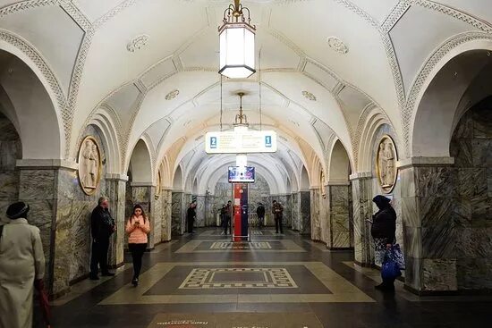 Парк культуры метро кольцевая фото От Сокольников до Парка на метро... - отзыв о Станция метро "Парк культуры", Мос