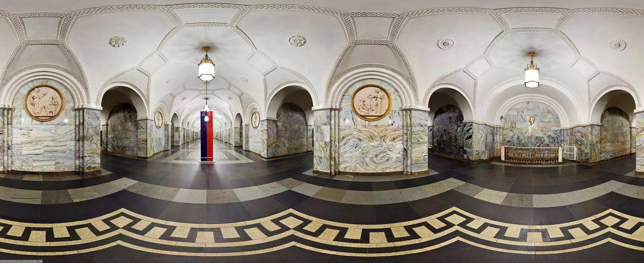 Парк культуры метро кольцевая фото Panoramic Views Of The Moscow Metro English Russia Virtueel museum, Museum, Hede