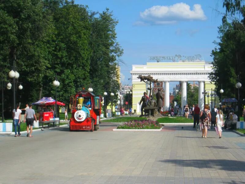 Парк культуры йошкар ола фото Центральный парк культуры и отдыха йошкар ола фото YugNash.ru