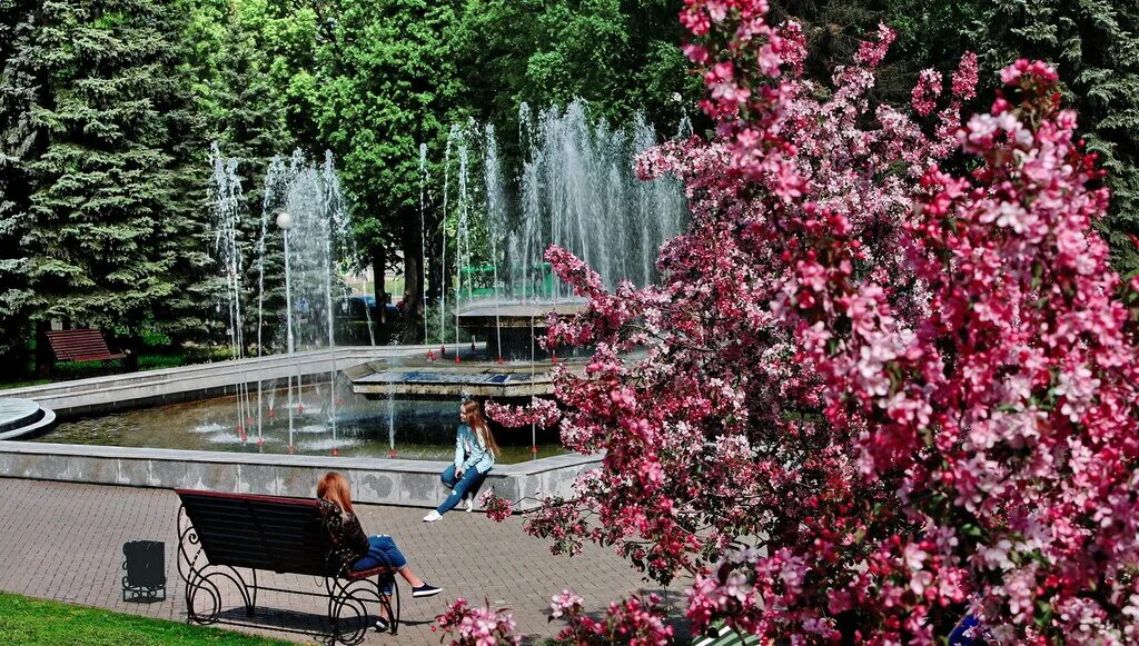 Парк ленина в уфе фото Fountain, fountain, Republic of Bashkortostan, gorodskoy okrug Ufa, Kirovskiy Di