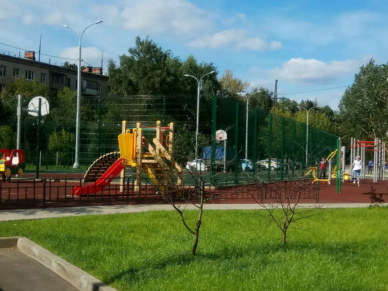 Парк леонидовка мытищи фото Photo: Sports ground, sports ground, Moscow Region, Mytischi, Leonidovka Microdi