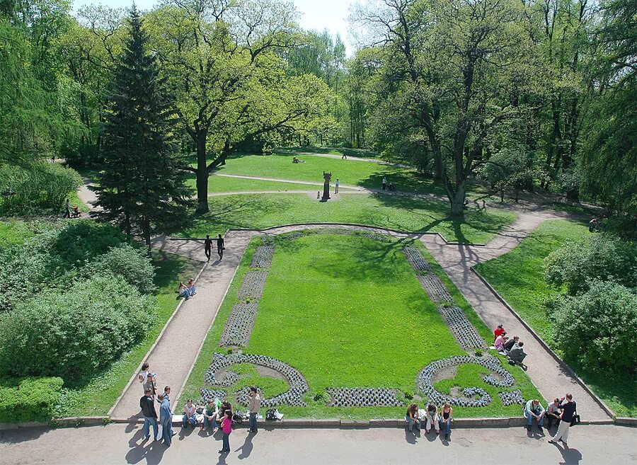 Парк лесотехнической академии санкт петербург фото Файл:Park of LTA.jpg - Википедия
