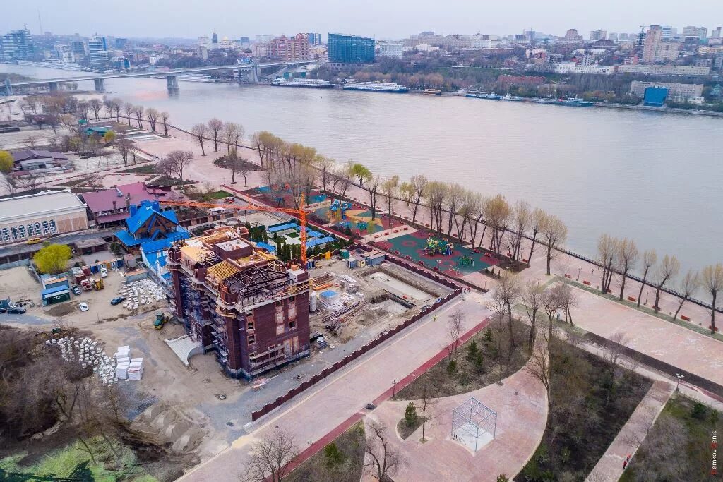 Парк левобережный ростов на дону фото Виталий Кушнарев: "Парк на левобережье должен стать доступным и популярным место