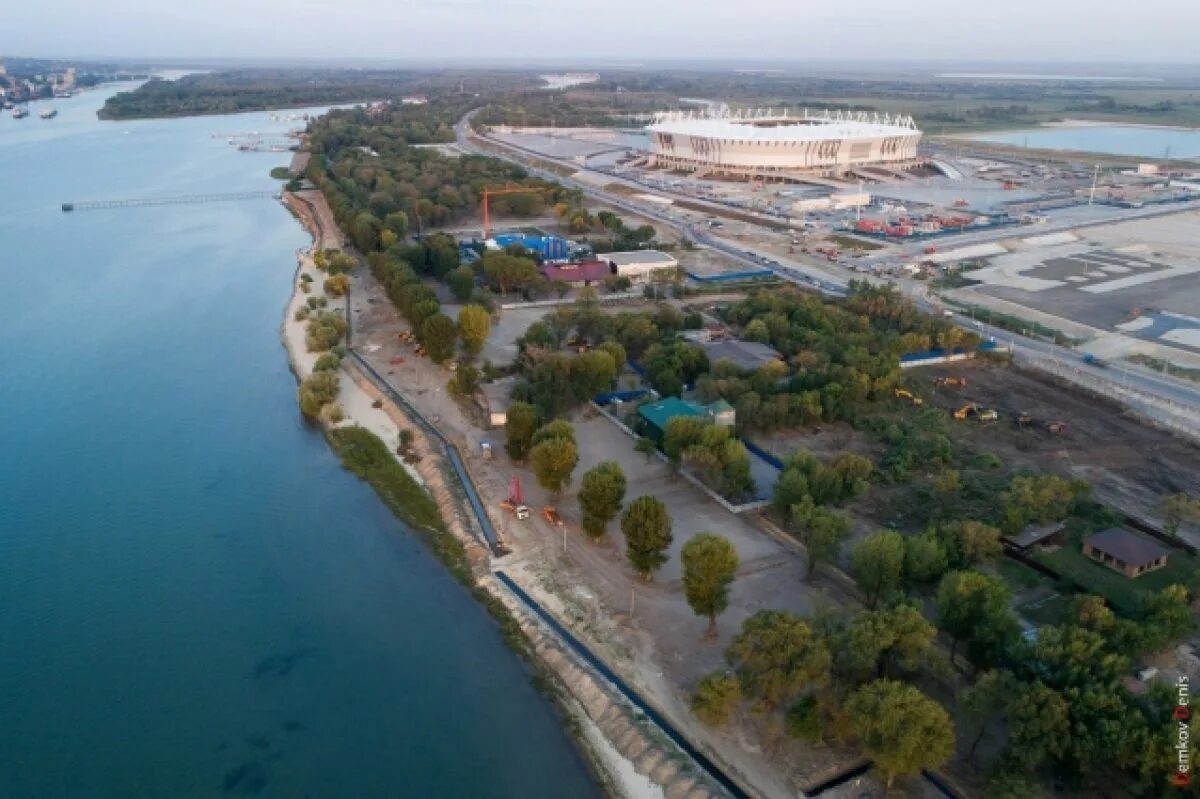 Парк левобережный ростов на дону фото Левый берег. В Ростове утвердили проект планировки спортивного кластера АиФ Рост