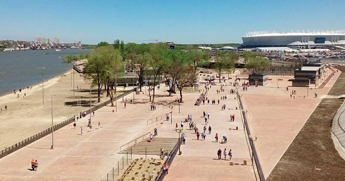 Парк левобережный ростов на дону фото Как города подготовились к ЧМ-2018 - Teletype