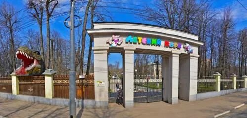Парк мира ярославль проспект ленина фото Поезд, amusement park, Russia, Yaroslavl, Detskiy park - Yandex Maps