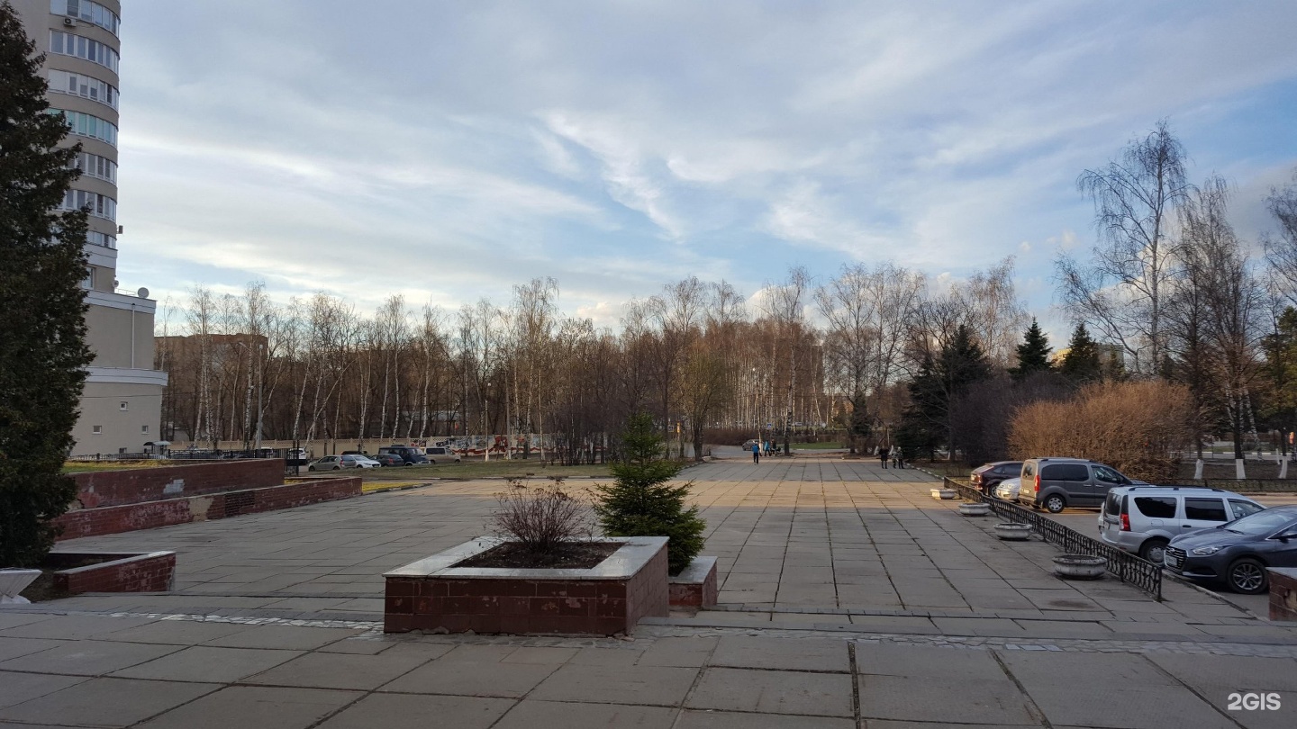 Парк на королева фото Сквер королев