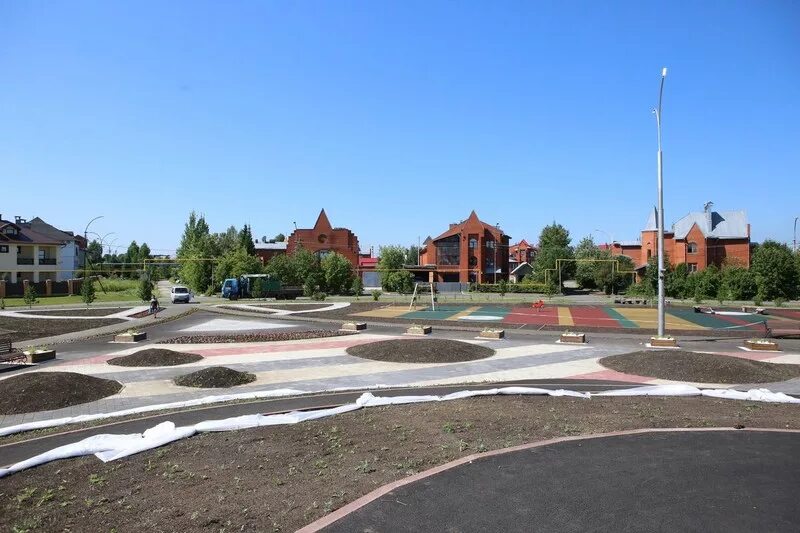 Парк на металлплощадке кемерово фото 26 июля состоится открытие парка в микрорайоне Зелёный остров поселка Металлплощ