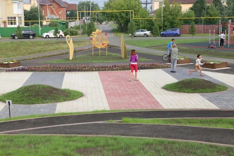 Парк на металлплощадке кемерово фото Зелёный остров" появился на карте Кемеровского района. Глава района Алексей Фоми