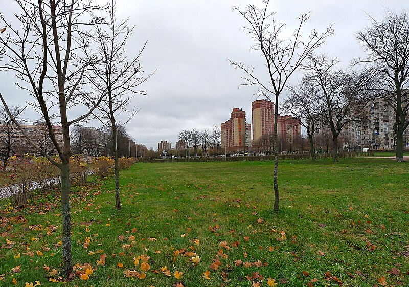 Парк на турку спб фото проекта Файл:The park along the Turku street.jpg - Википедия
