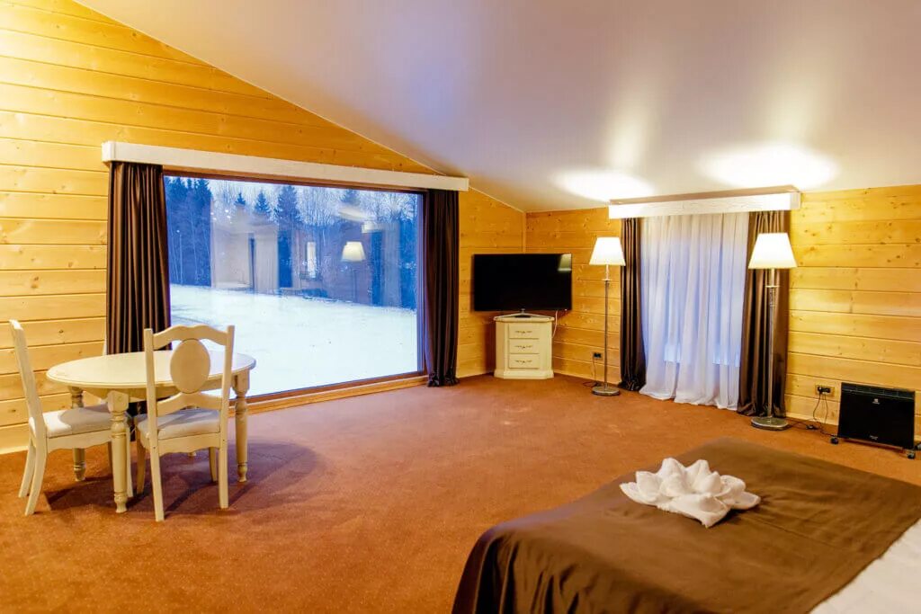Парк отель солнечный номера фото НОМЕРА КЛАССА "COTTAG" - Sunny Hotel