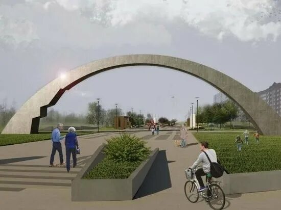 Парк патриот курск фото В Курске 27 мая приступили к реконструкции парка "Патриот" за 301,7 млн рублей -