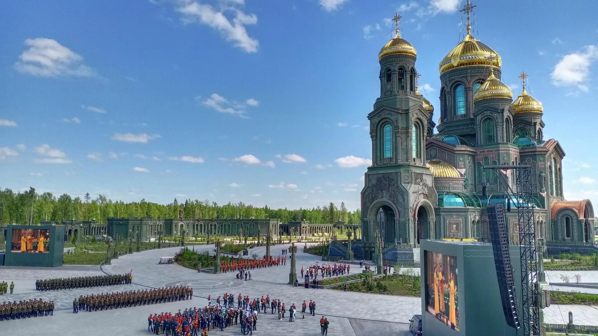 Парк патриот москва фото храм В подмосковном парке "Патриот" открыли гостиницу - Недвижимость РИА Новости, 29.